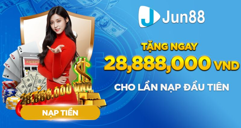 Trải nghiệm cá cược tại Jun88 và tận hưởng nhiều ưu đãi hấp dẫn